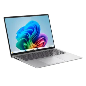 ASUS Vivobook 16" WUXGA Copilot PC Laptop Powered by Snapdragon X 8-Core X1 26 100 Processor 16GB RAM 1TB SSD WIN 11 Silver X1607QA-IS56