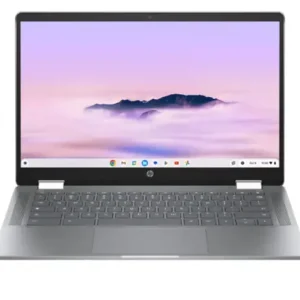 HP 14 inch x360 FHD Touch Chromebook Plus Laptop with Google AI Intel Core i3-N305 8GB RAM 128GB UFS Meteor Silver 8CG4252DN6