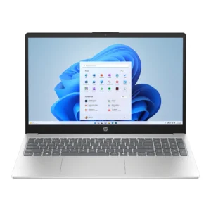 HP 15.6 inch FHD IPS Laptop Intel Core i3-N305 8GB RAM 256GB NVMe SSD WIN 11 Natural Silver 15-fd0133wm