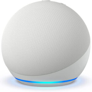 Amazon Echo Dot 5th Gen 2022 Release Smart Speaker with Alexa Glacier White