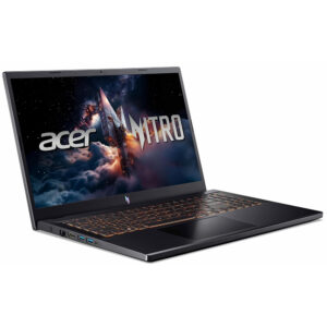 Acer Nitro V 15.6” FHD IPS 165Hz Gaming Laptop Intel Core i5-13420H NVIDIA GeForce RTX 5050 8GB GDDR7 16GB RAM 512GB SSD WIN 11 Obsidian Black ANV15-52-57BB