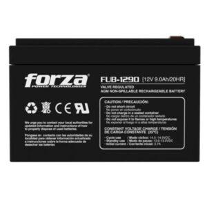 ACUMULADOR / BATERIA SELLADA 12VDC 9AH FORZA FUB-1290