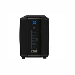 UPS CDP R-UPR758 750VA/375W, 120V, 8 SALIDAS, REGULACIÓN AVR, DISEÑO COMPACTO