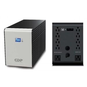 UPS CDP R-SMART1010 1000VA/500W, 120V, SMART, PANTALLA LCD, 8 SALIDAS, REGULACIÓN AVR.