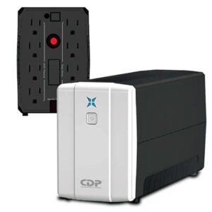 UPS CDP R-UPR1008 1000VA/500W, 120V, 8 SALIDAS, REGULACIÓN AVR, DISEÑO COMPACTO.