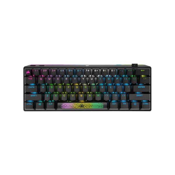 TECLADO GAMING RGB CORSAIR K70 MECANICO INGLES BLACK CH-9189014-NA