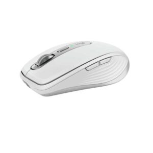 Logitech MX Anywhere 3S Compact Mouse inalámbrico, Desplazamiento Veloz en Todos Lados, dpi 8K, silencioso, Botones programables, USB C, Bluetooth, Windows PC, Linux, Chrome, Mac - Negro