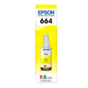 Epson 664 EcoTank Ink Ultra-high Capacity Bottle Cyan (T664220-S) Works with EcoTank ET-2500, ET-2550, ET-4500, ET-4550, ET-2600, ET-2650, ET-3600, ET-16500 (Pack of 2)