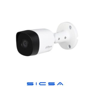 CÁMARA  DAHUA BULLET, 5 MPX, 2.8 MM, AUDIO, IR 20 MTS, METAL DH-HAC-B2A51N-A