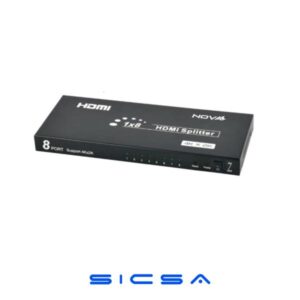 SPLITTER NOVA FAA38318001C DE 8 PUERTOS HDMI 4K@30HZ NEGRO