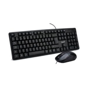 TECLADO Y MOUSE NOVA KB3782U0001C ALÁMBRICO USB