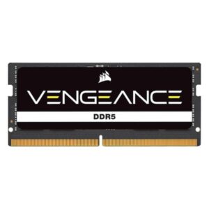 MEMORIA RAM LAPTOP 16GB CORSAIR VENGEANCE SODIMM DDR5 DDR5 SO-DIMM 5600 MT/S (PC5-44800) CL48 (48-48-48-90) 1.10V CMSX16GX5M1A5600C48