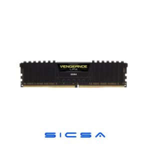 MEMORIA RAM PC 8GB CORSAIR VENGEANCE LPX DDR4 3200 MHZ C16 1.35V CMK8GX4M1E3200C16 NEGRO