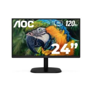 MONITOR AOC 24B35H3 23.8" PLANA FULL HD 1920 X 1080 120HZ IPS LED ADAPTIVE SYNC HDMI / VGA / 3.5MM NEGRO