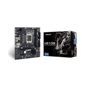 TARJETA MADRE BIOSTAR H610MHD D5 LGA1700 MICRO ATX DDR5 NEGRO