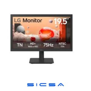 MONITOR LG 20U401A-B 19.5" PLANO 1600 X 900 75HZ TN AMD FREESYNC HDMI Y D-SUB NEGRO