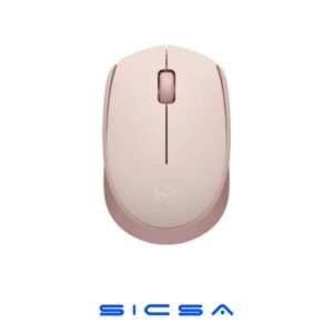 Logitech M170 Wireless Mouse for PC, Mac, Laptop, 2.4 GHz with USB Mini Receiver, Optical Tracking, 12-Months Battery Life, Ambidextrous - Rose (Renewed)
