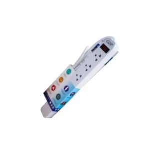 REGLETA MULTITOMA RU-SS5, C/USB, 5 SALIDAS  110V -240V