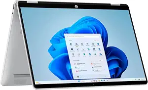HP 15.6 inch HD Laptop Intel Processor N250 4GB 128GB UFS WIN 11 Natural Silver 15-fd0094wm