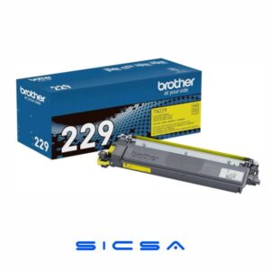Brother Genuine TN229Y Yellow Standard Yield Printer Toner Cartridge - Print up to 1,200 Pages(1)